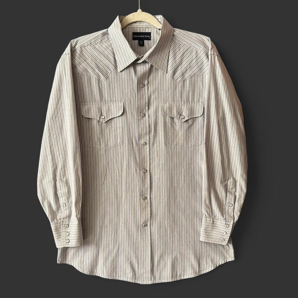 PANHANDLE SLIM Western pearl snap shirt 16/33
